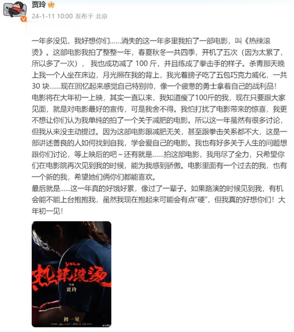 贾玲机场登机照曝光,风格大变令网友惊呼:世上再无贾玲!