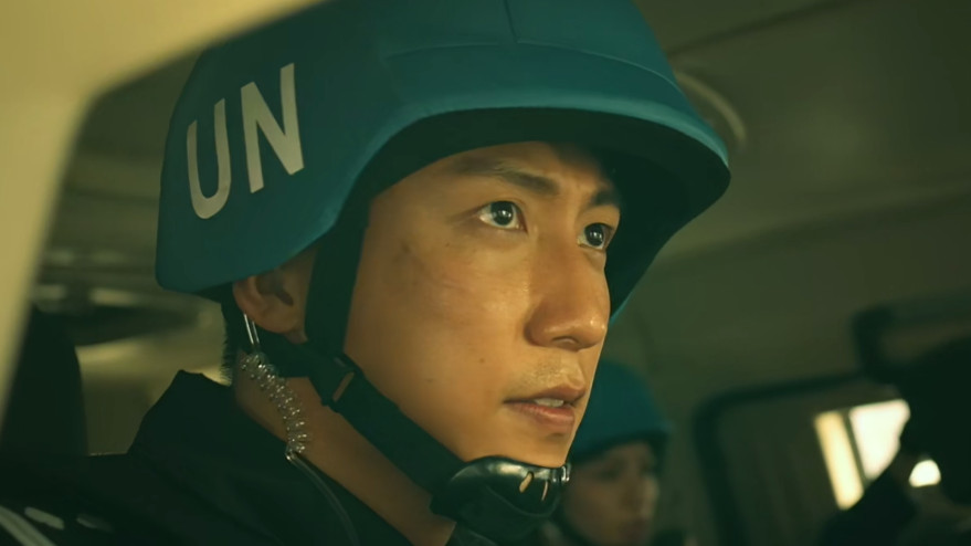 维和防暴队：本是冲着黄景瑜去的，却被身高180的特别主演惊艳了