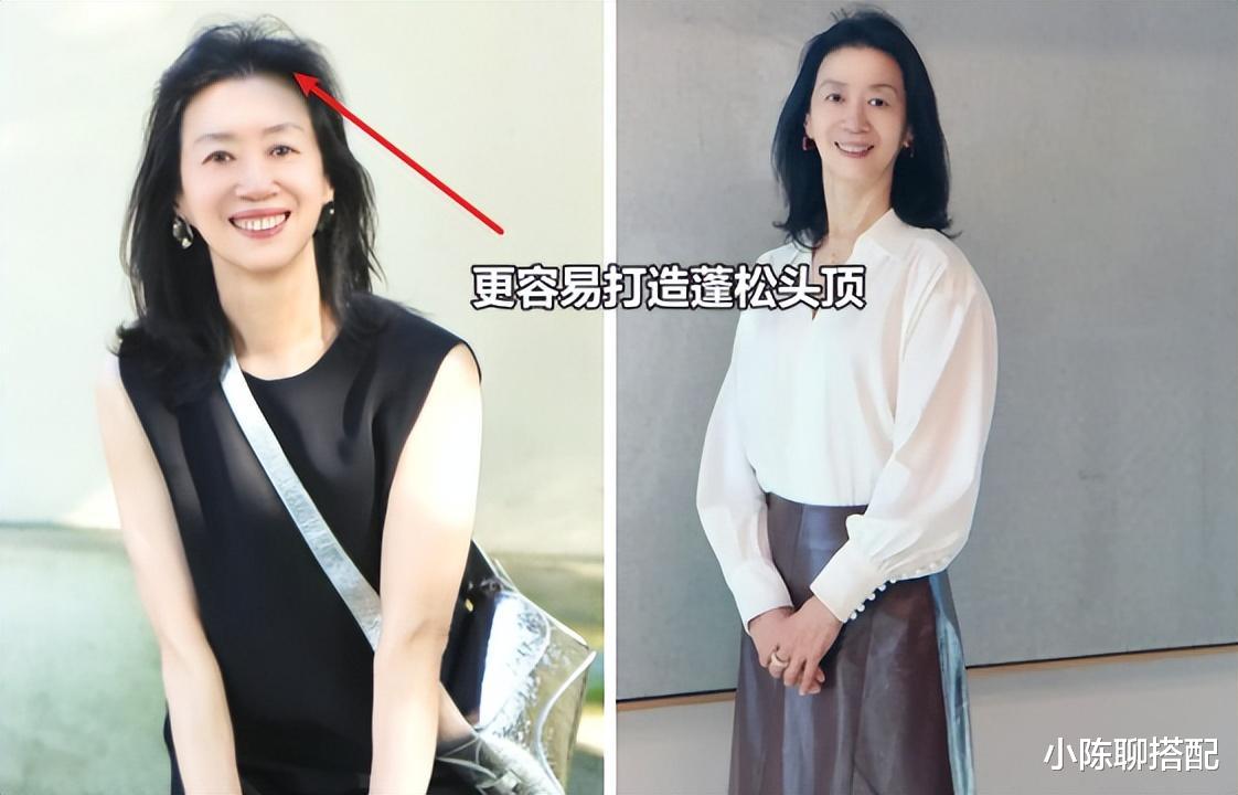 为什么我劝中年女人:穿裙子不要乱披发?看了这几组对比就懂了