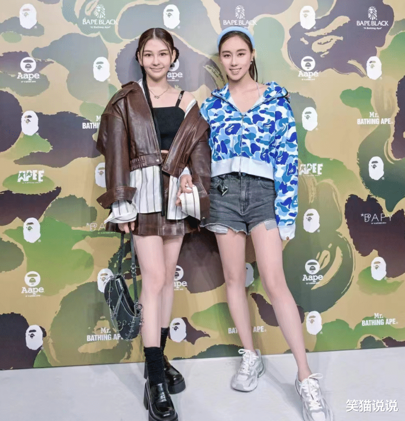 何超欣晒合照：与刘秀桦沈月同框合照，和邱淑贞利路修合影很开心