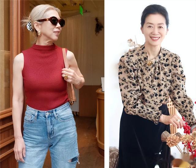 五六十岁女人适合“短发”还是“扎发”?看完这3组对比就明白了