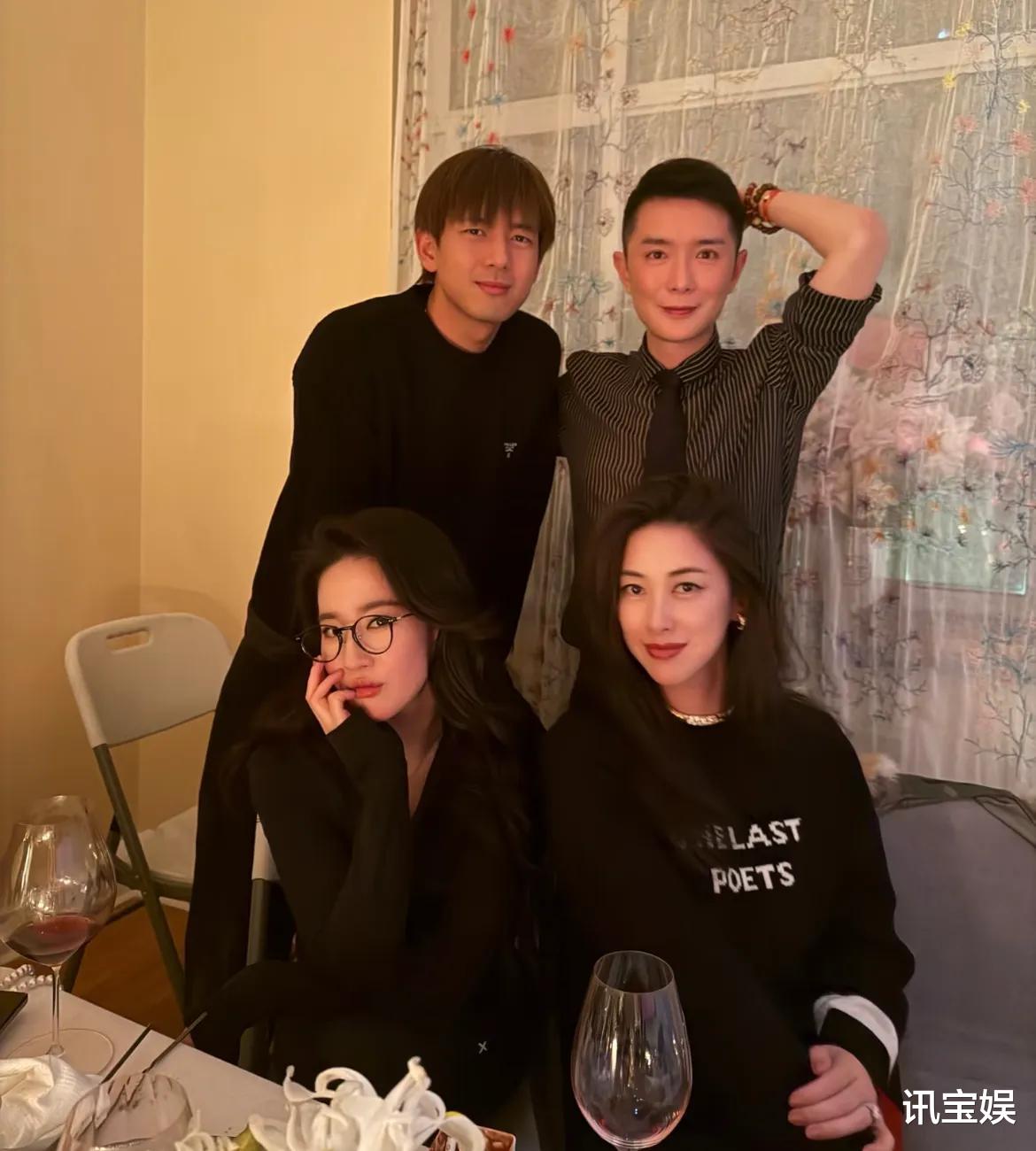 刘亦菲李现继许红豆、谢之遥后再次同框,我却被40岁的朱珠惊艳了