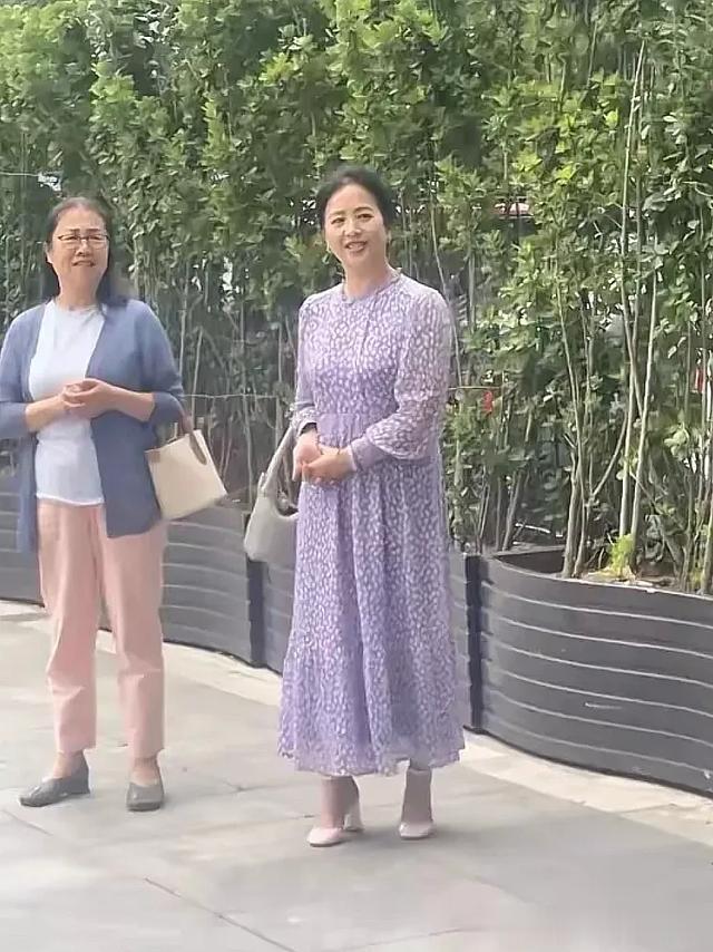 刘亦菲的妈妈刘晓莉,65 岁风韵犹存,举手投足间尽显贵妇气场