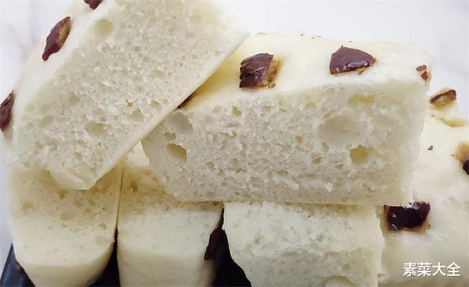 发糕好吃有秘诀，只需注意一点，保证松软又筋道，不塌陷不发粘