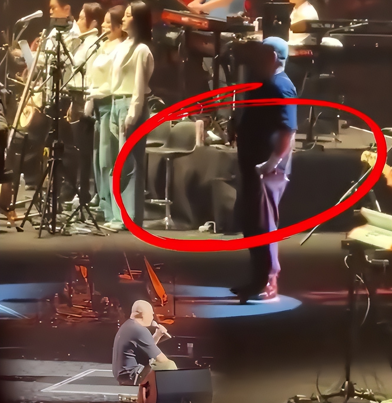 刀郎演唱会裤袋里装矿泉水冲上热搜，原因曝光后，网友：活该你红