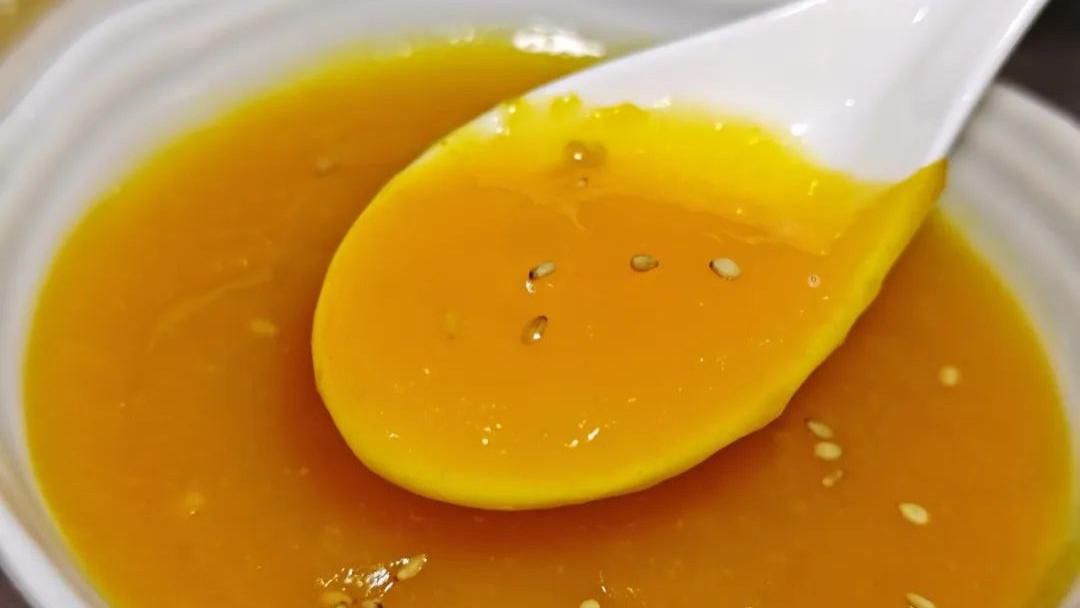 韩国烤肉店必点的南瓜粥，做法简单，营养丰富，在家也能轻松做