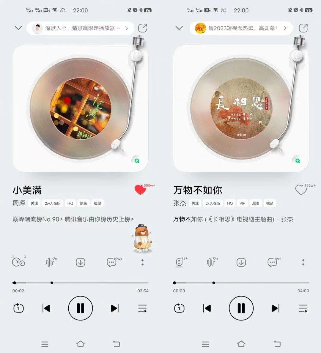 张杰投票第一但未得大奖 小他十岁的周深却斩获四大奖项:作品才是硬实力