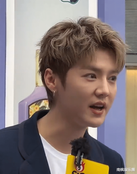 被换发型的鹿晗惊艳了！瘦了一圈，帅得毫不费力，像漫画里的少年