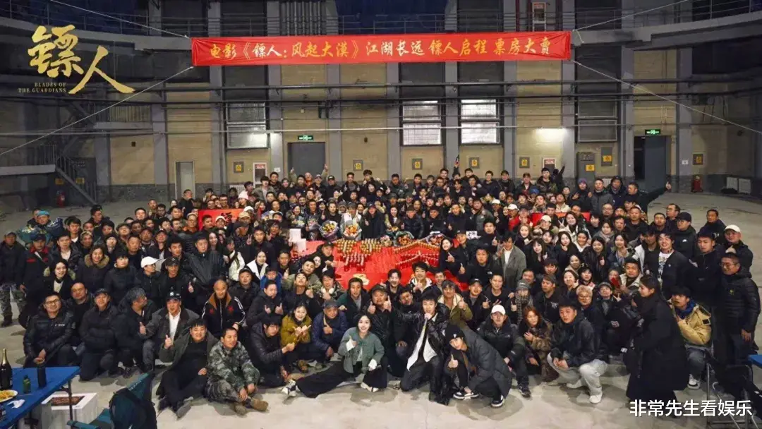 武侠巨制《镖人》杀青,吴京谢霆锋李连杰于适主演,片方野心很大