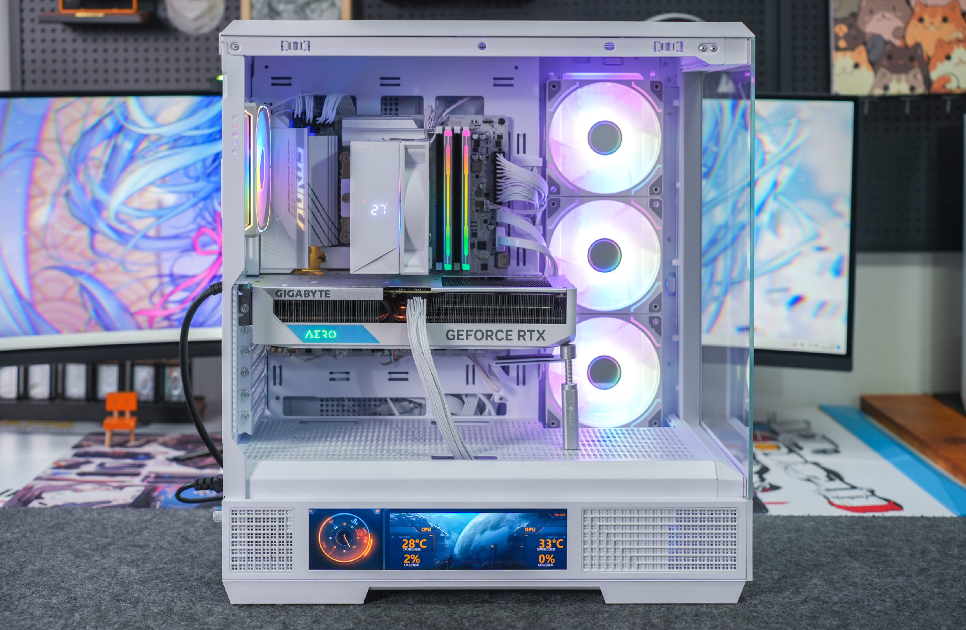 跑分破200万，可畅玩《黑神话：悟空》！9月开学装机纯白海景主机实测