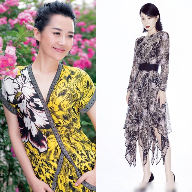 许晴的臀、殷桃的腰,让我看到中年女人的“性张力”,这样穿真美