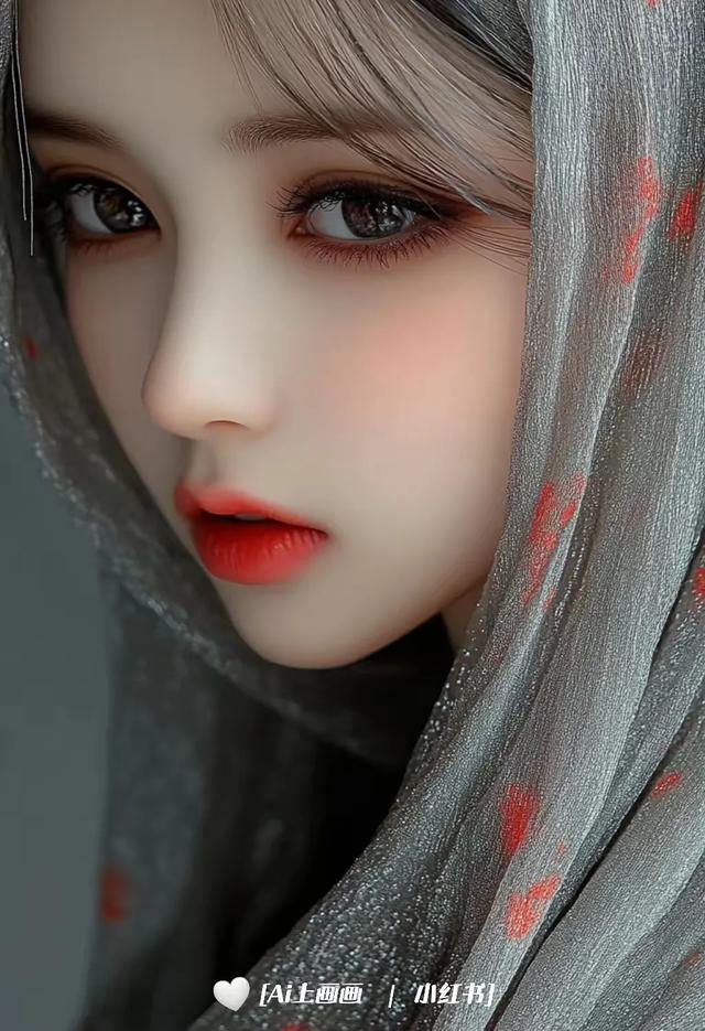 国色天香朱唇润,面似桃花眸醉人