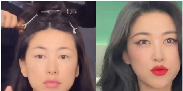 素颜无人识的8位女星,带妆个个貌美如花,卸妆:大姐你是谁