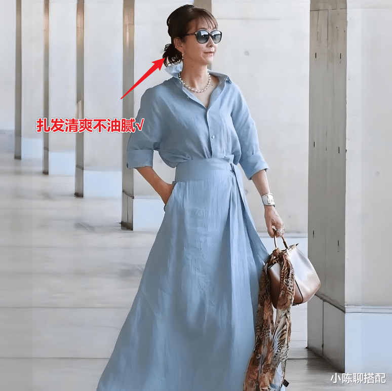 为什么我劝中年女人：夏天多扎发、少戴帽？看完以下几组对比就懂