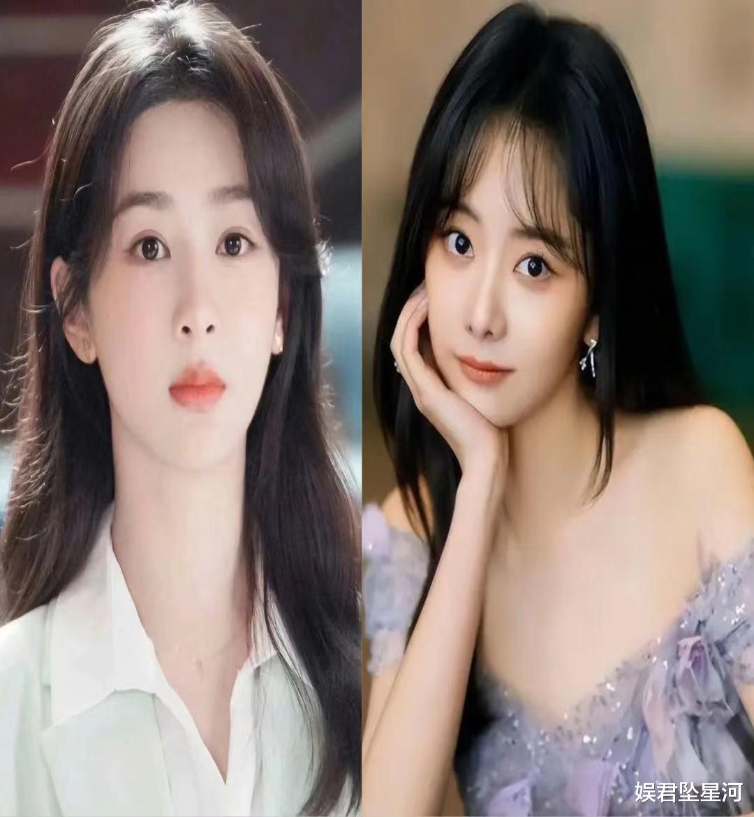 同样演许凯的心动女友，32岁杨紫和34岁谭松韵，差异一目了然