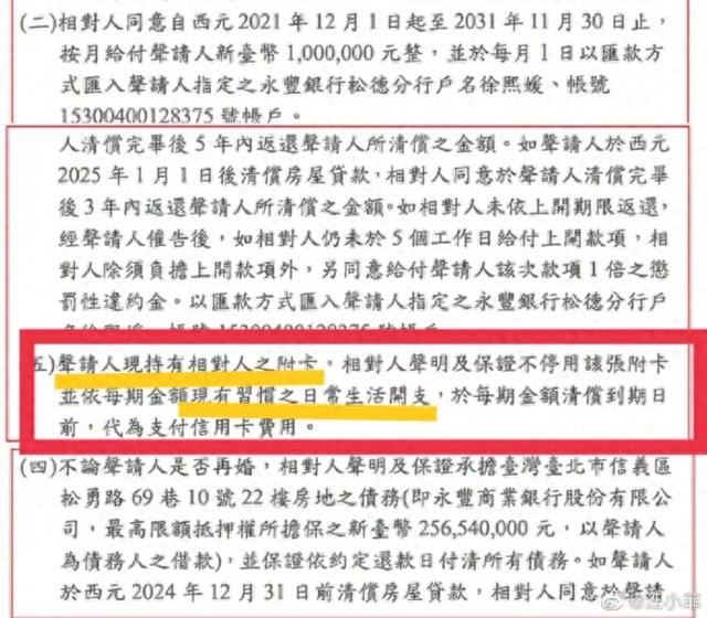 浅谈大S刷前夫的信用卡!