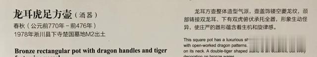 文物中的吉祥龙:新年贺春专辑25青铜器常展篇四