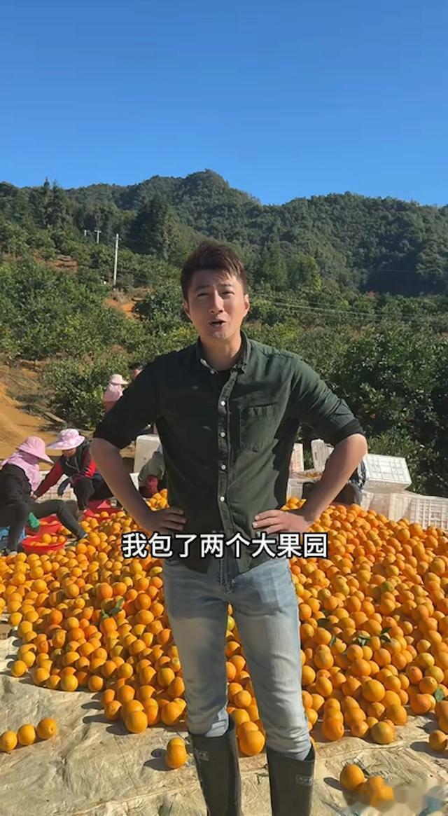 前TVB小生男星晒成像黑炭 不再拍剧亲力亲为搬橙卖获赞誉