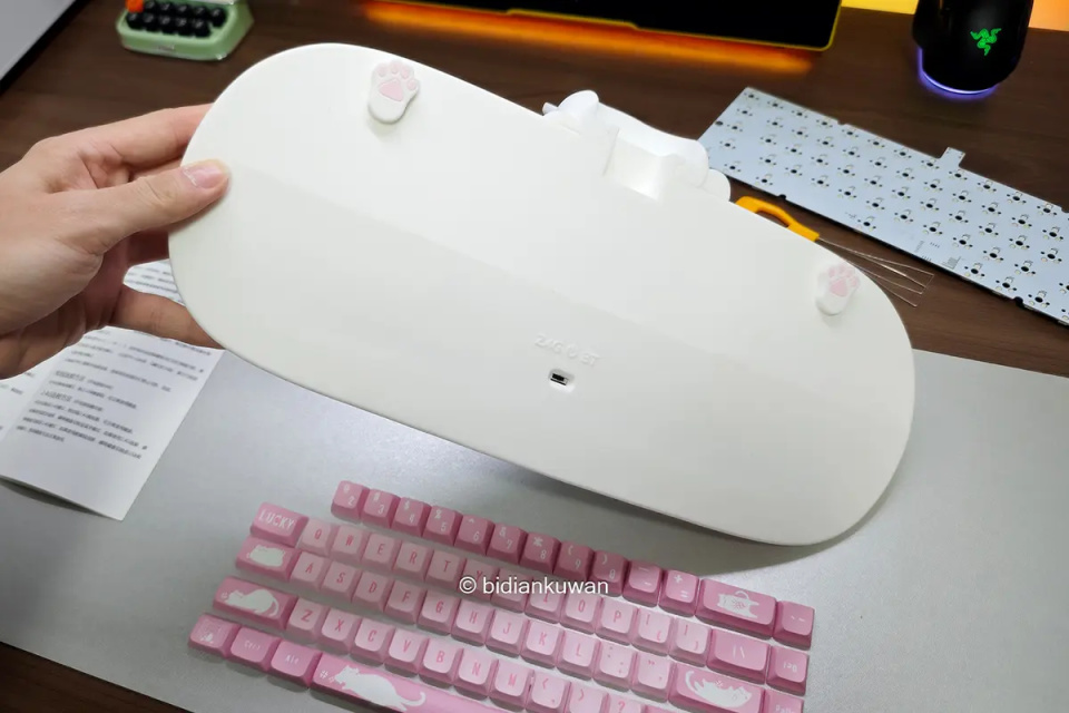 键盘坏了别发愁，可轻松拆卸的X-Bows猫咪键盘，换块PCB满血复活