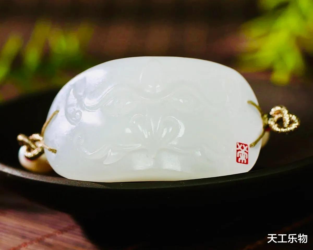 山料里的白玉羊脂！和田玉五大极品山料！