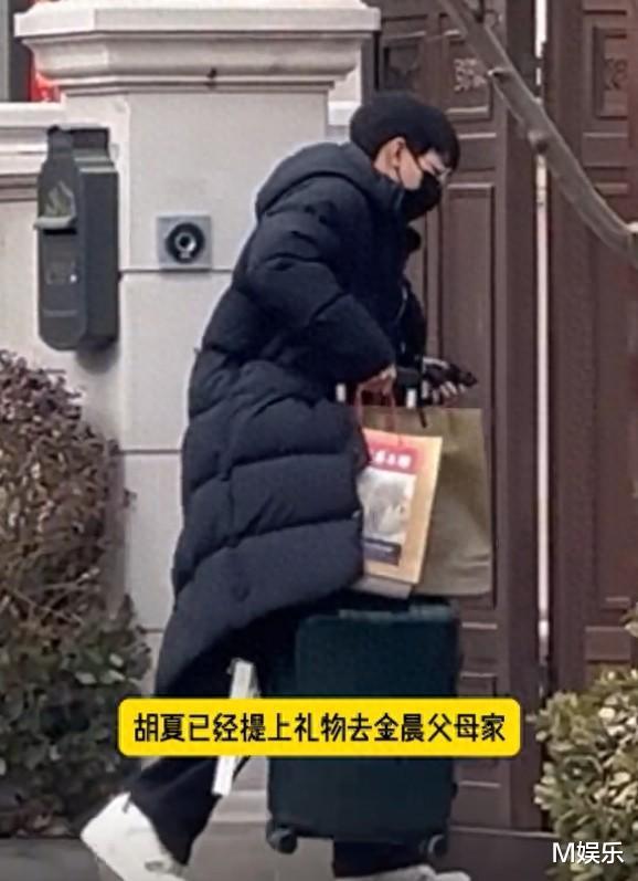 修成正果!胡夏拜访金晨父母,晚饭后一起牵手遛狗,恋情早有端倪