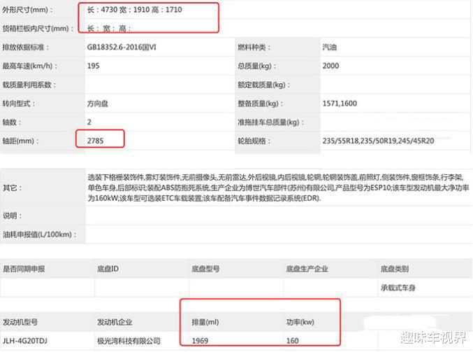 2025款博越L获得申报，全新外观更惊艳，搭载2.0T涡轮动力