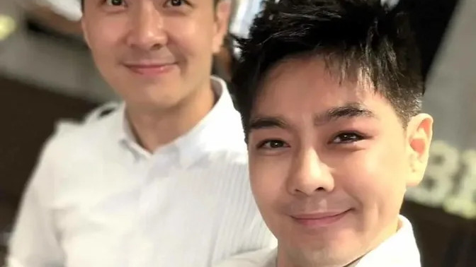 林志颖庆祝50大寿！亲弟弟剑眉星目书卷气惊艳，帅气值更胜一筹