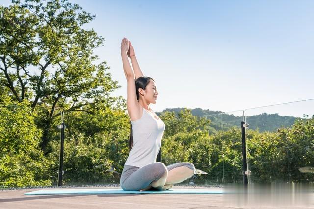 瑜伽坚持一定很酷