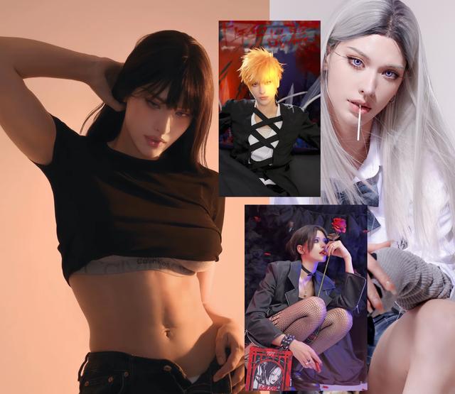 身长两米！乌克兰女网红cos原神男角色，卡维帅爆！强行掰弯XP！