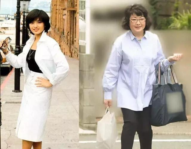 65岁的山口百惠真会打扮,看了她的早秋穿搭,再也不怕变老发福了