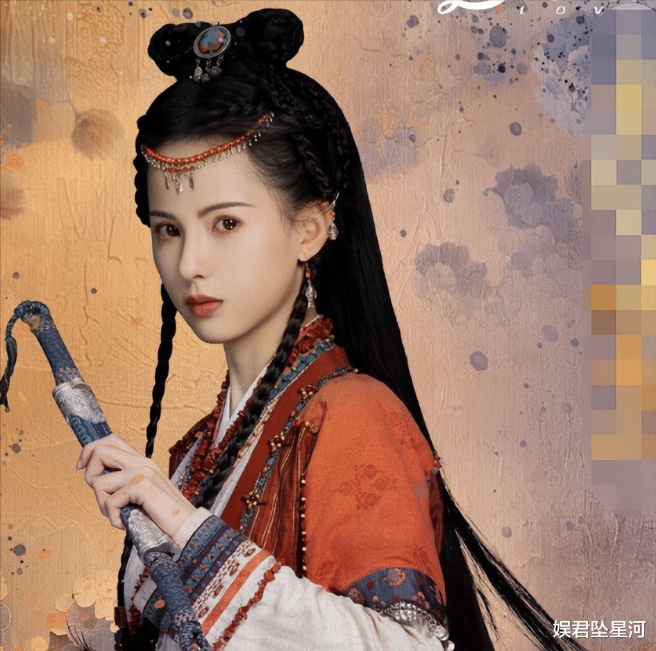 《颜心记》她异族少女装扮艳压宋轶，靠拍小龙女写真成网红出道，撞脸李若彤