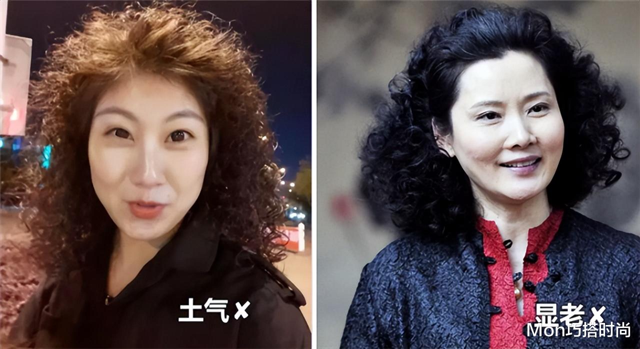 “披发”有多暴露老态?看完这3组对比就知道,年纪越大越要扎发