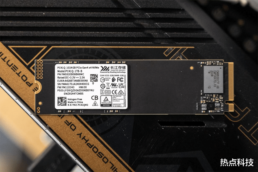 长江存储PC41Q测评:QLC闪存颗粒,无缓存设计性能也够强悍