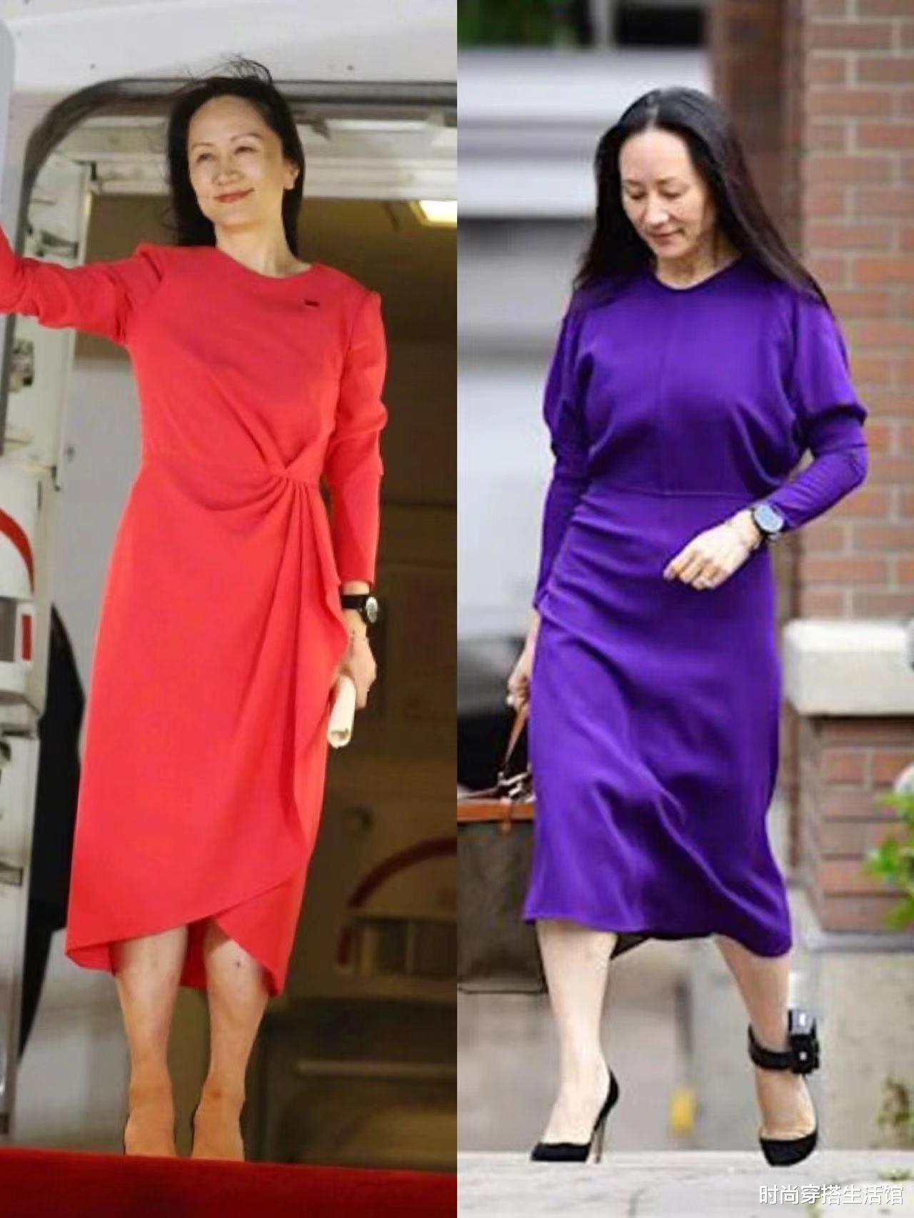 52岁孟晚舟亲自示范:不穿老年装、不烫老年头,到老都没有大妈感