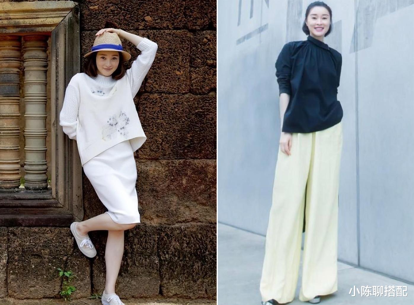 看了52岁的吴越打扮,我悟了:穿衣简单、色不过三,更优雅高级