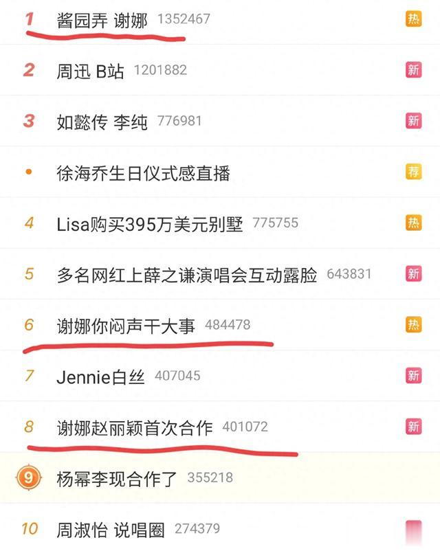 谢娜闷声干大事,风头盖过杨幂赵丽颖,网友:每年都在道歉