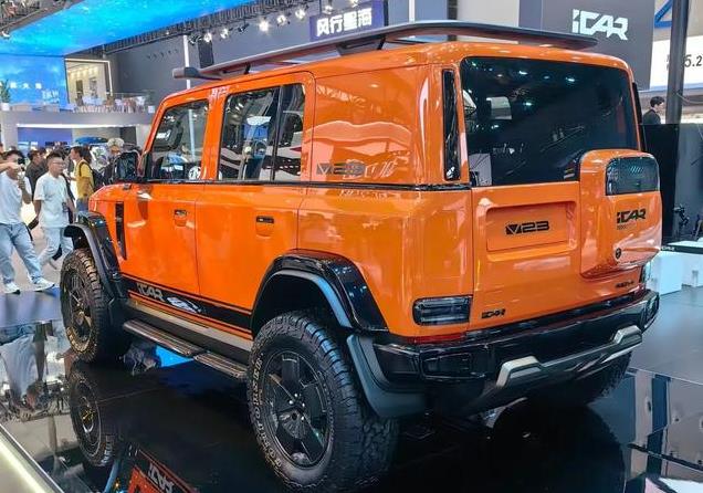 仅需11万的iCAR V23简直比当年牧马人坦克300这些还好看