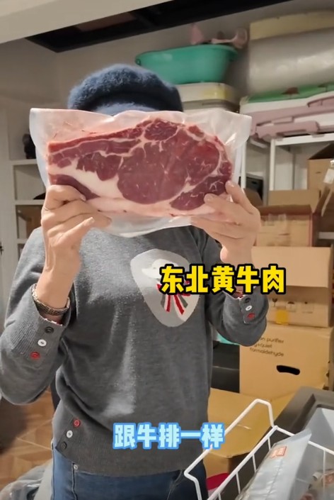 杜若溪东北妈来上海过年，带活蚕蛹 玉米碴 黄牛肉，被塑料袋看乐了
