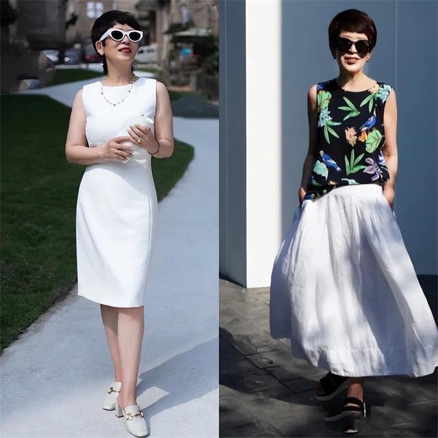 为什么劝中老年女人：剪短发、不烫卷？看63岁玫姨这样打扮多洋气