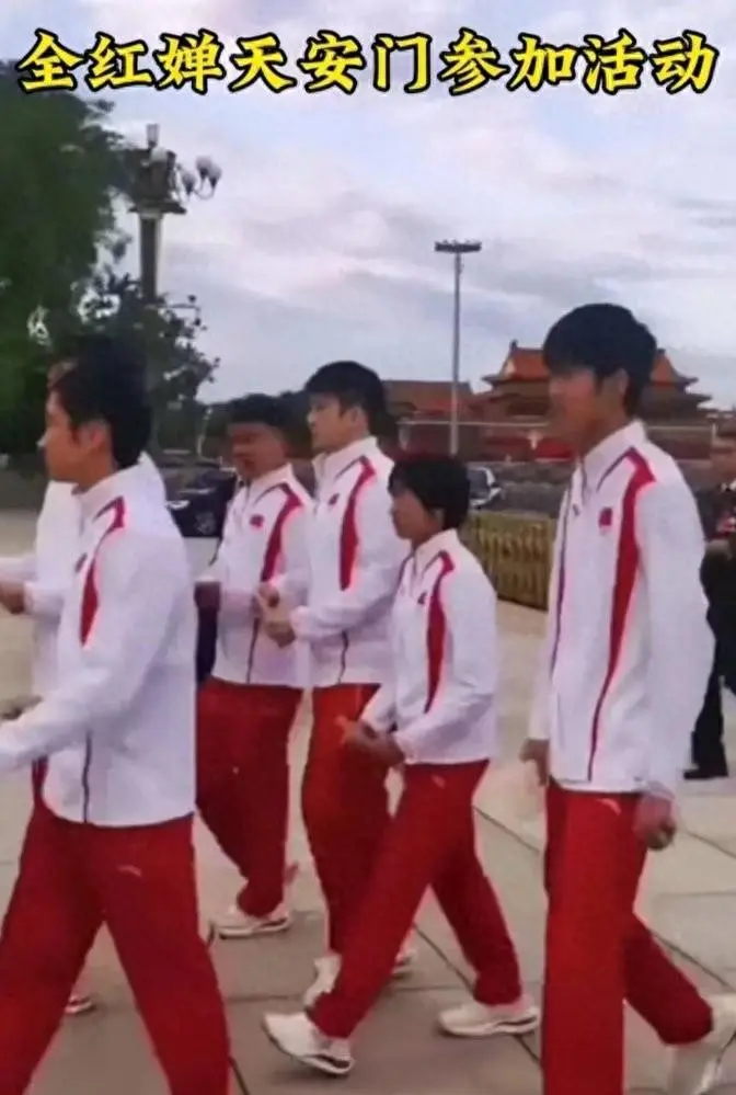 17岁全红婵现身“国庆招待会”，还上了《新闻联播》，成为国家和人民的骄傲！