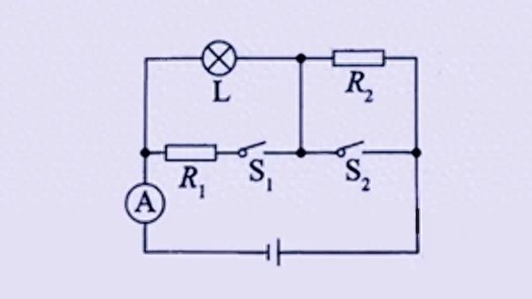 一道通过开关通断改变电路连接状态的基础好题