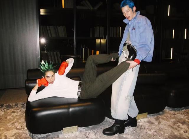 伊能静儿子近照好惊艳!哈利绿发男装帅炸屏,波浪卷女装超抢镜