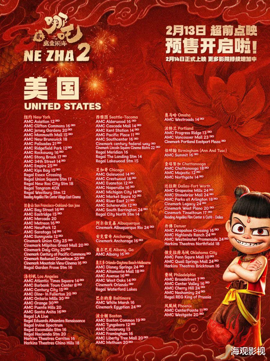 《哪吒之魔童闹海》海外征战开启!本土10亿美元战绩震动全球媒体!