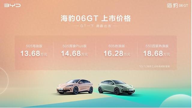 比预售价便宜1.32万！海豹06GT上市，会是更适合你的两厢车？