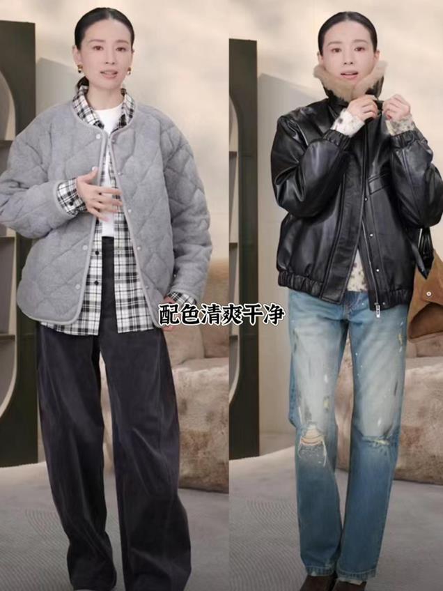 为什么“董洁直播间”这么火?一是打扮简约舒适,二是接地气!