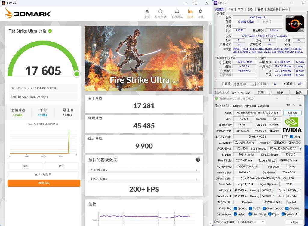 单核全超越,多核怎么样?14900K PK 9900X对比实测!