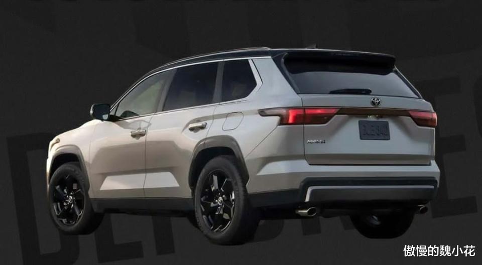 2025款丰田RAV4闪亮登场，尺寸加大，新增2.0L混动！
