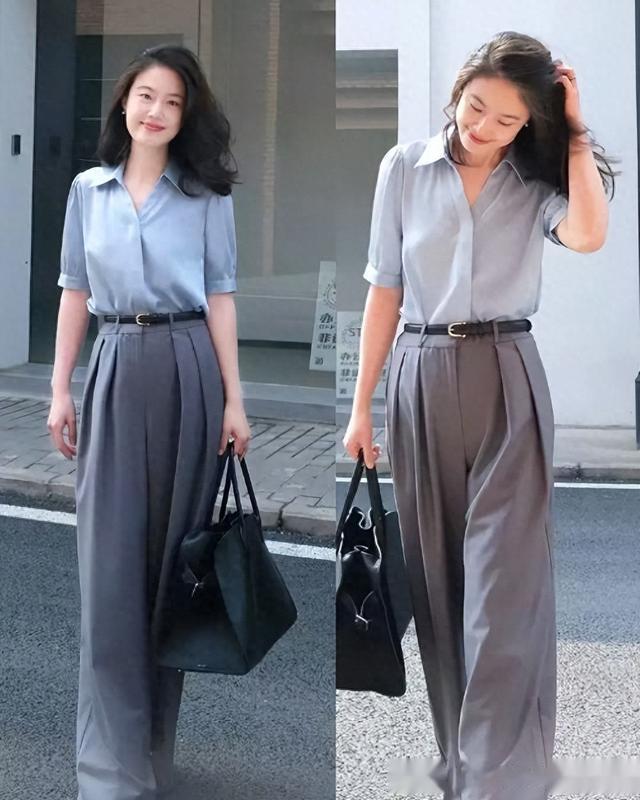 成熟女人的夏季通勤穿搭示范！优雅端庄大气，越看越显气质
