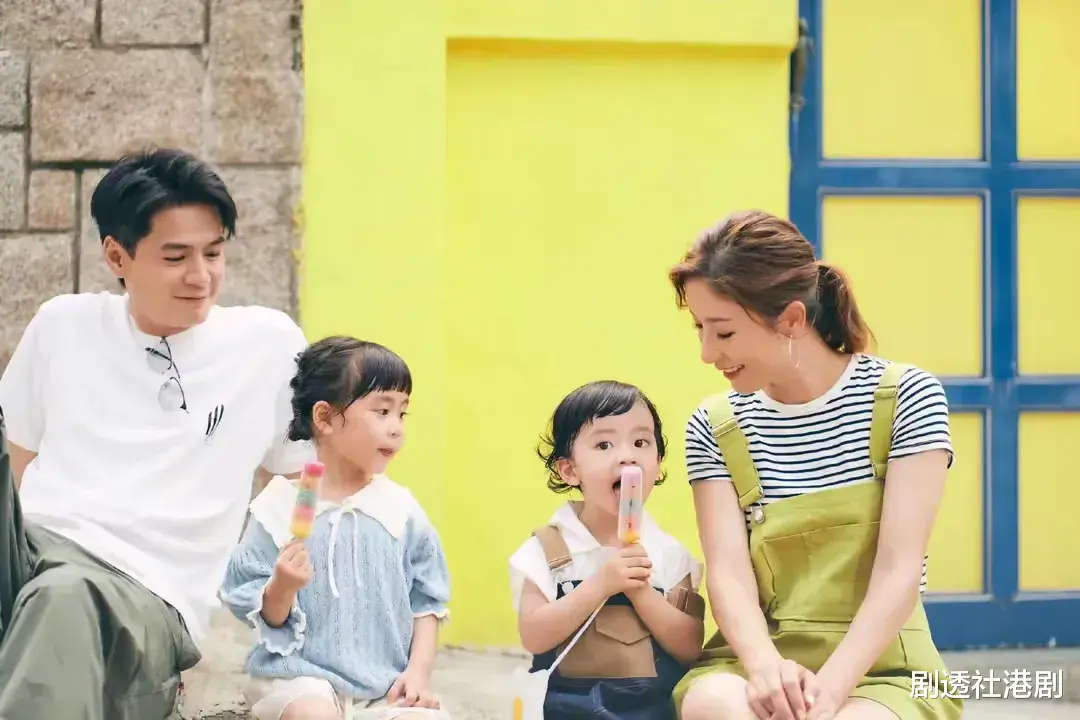 TVB大满贯视后晒出孩子艺术写真,获大批点赞,被称为人生赢家