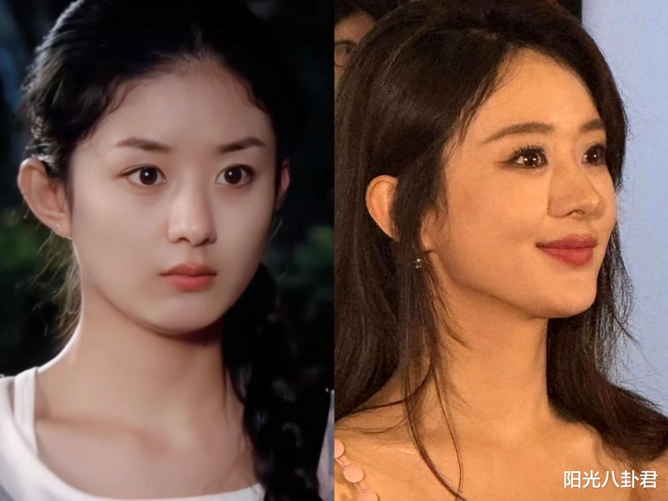 看了36岁赵丽颖和35岁杨颖的近照,才明白事业对女明星有多重要